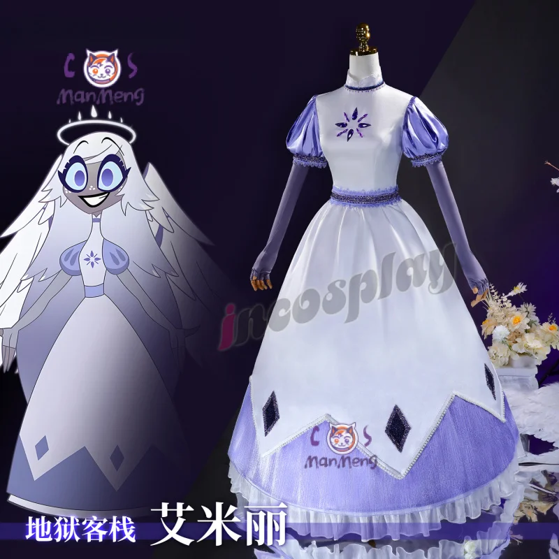 

Emily Cosplay Costume Game Anime Hotel New high-quality girls Halloween dress party Lolita Woman Emily uniform XS-XXXL