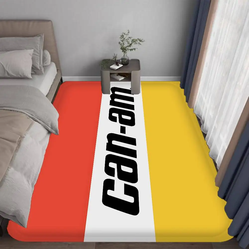 Can-Am Spyder Logo Room Mats Retro Multiple Choice Living Room Kitchen Rug Non-Slip Welcome Rug
