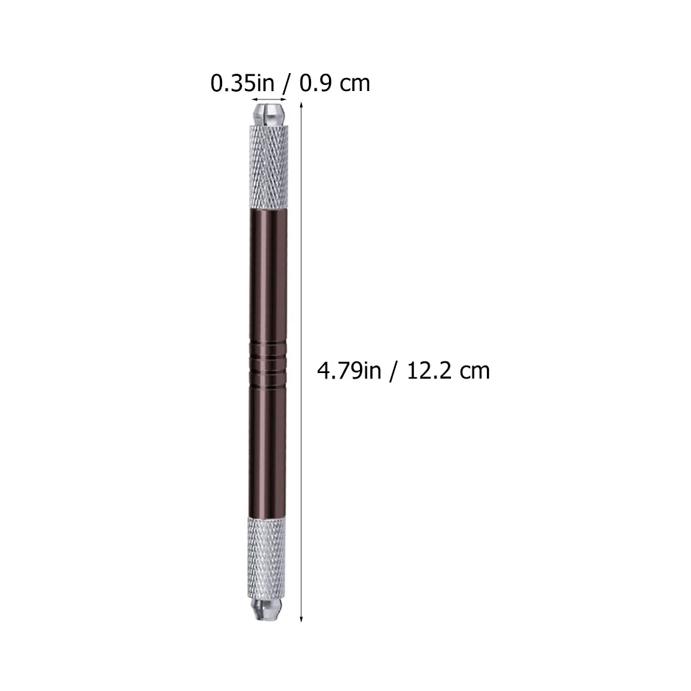 7 قطعة قلم الحواجب الدائم تصميم مريح أداة Microblading للعمل المهني قلم الوشم الحاجب