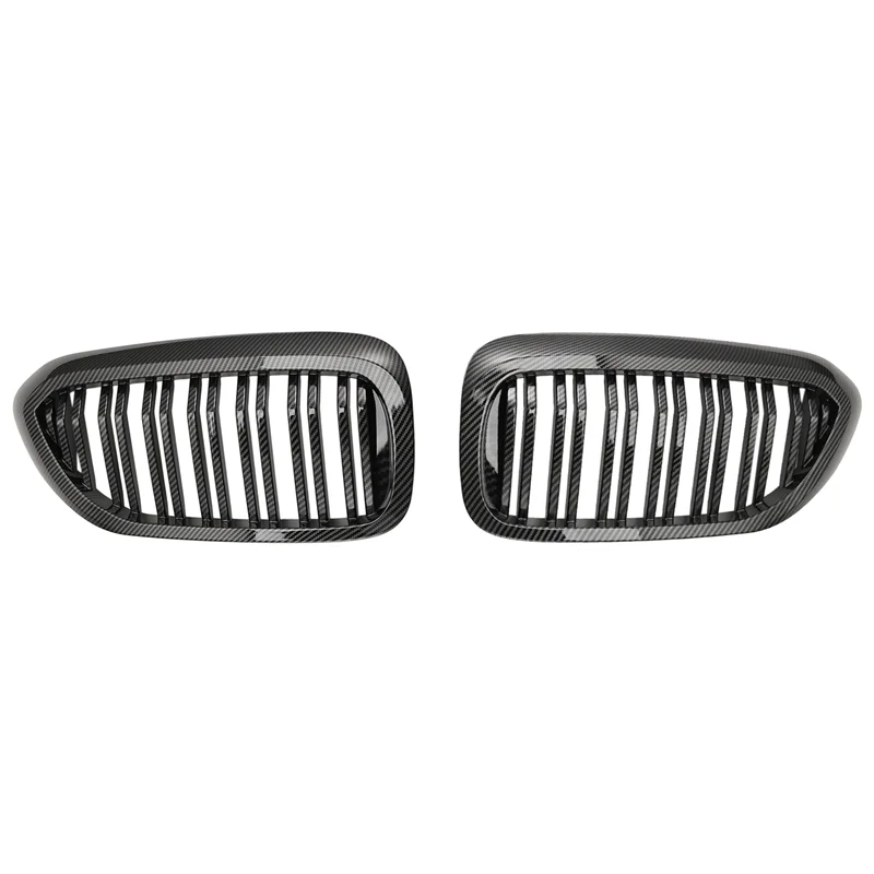 

Classy-Car Front Kidney Grille Carbon Fiber Style Grill For BMW 5 Series G30 G38 2017 -2020