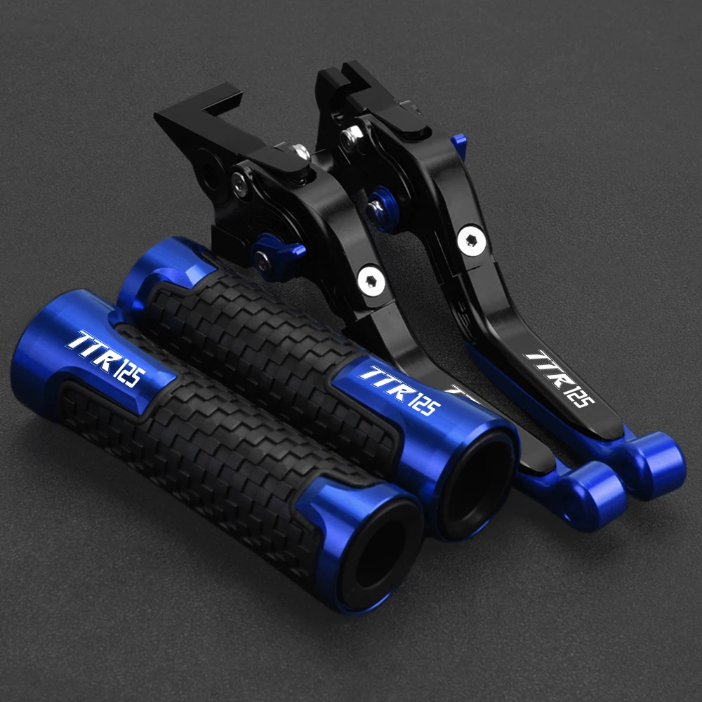 For YAMAHA TTR125 TT R125 TT-R125 TTR 125 1993-2008 Motorcycle Brake Clutch Levers Handlebar Handle Grip Accessories TTR125/LW/E