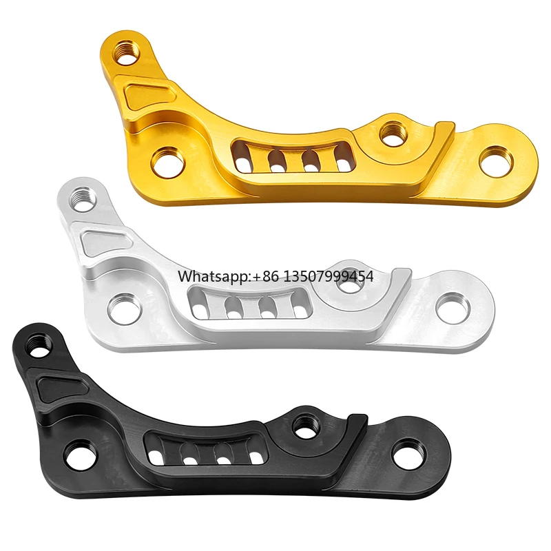 

Motorcycle Brake Pump Bracket Gold Silver Black Aluminum Alloy for SRL115FI Brake Pump Stand Frame