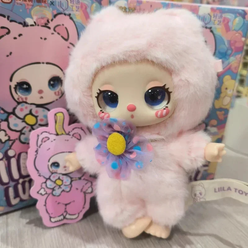 Liila//* Lucky Cat Series Blind Box Trendy Peluche Simpatico ornamento Scatola misteriosa Decorazione da scrivania Regalo per bambini Replica di alta qualità