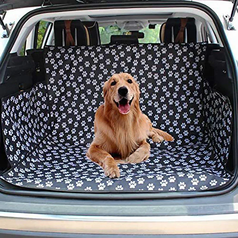 Imagem -03 - Impermeável Car Travel Trunk Mat Seat Cover para Cães Cargo Liner Universal Fit Outdoor Pet Dog Carrier Suv Sedans Vans Tamanho Grande