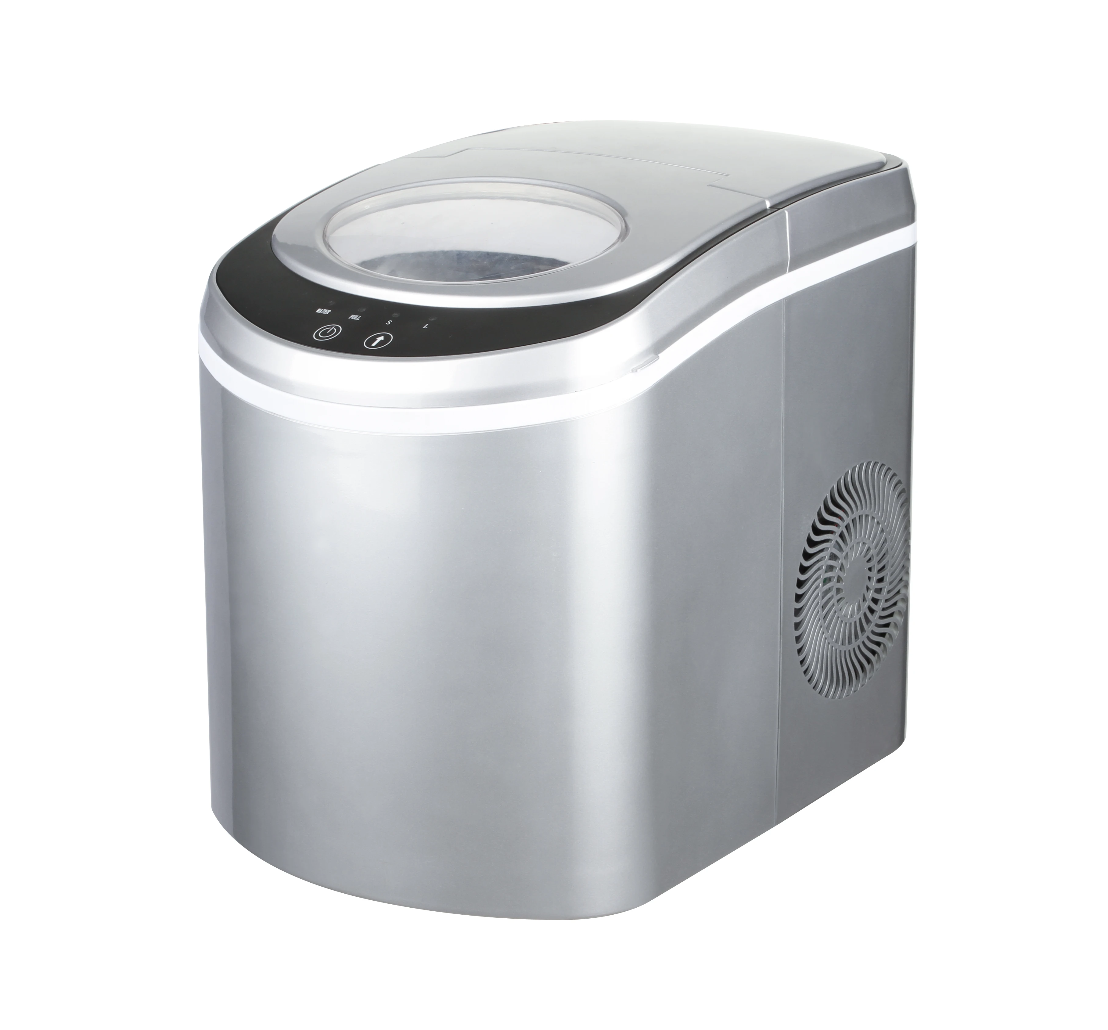 

Portable Counter Top Small Ice Maker Machine Home Compact Automatic Icef Maker, 2.1L ZBJ-12B Countertop Ice Maker