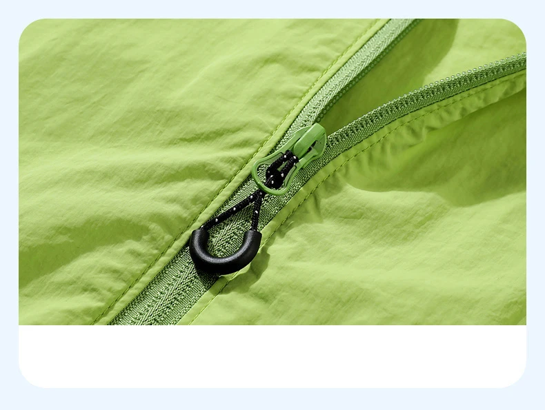 UPF100+ Sonnenschutzkleidung Nylon Schnelltrocknende Dünne Eisseide Hautjacke für Männer und Frauen Outdoor Anti-UV Sonnenschutz Kapuzenjacken – Detail 14