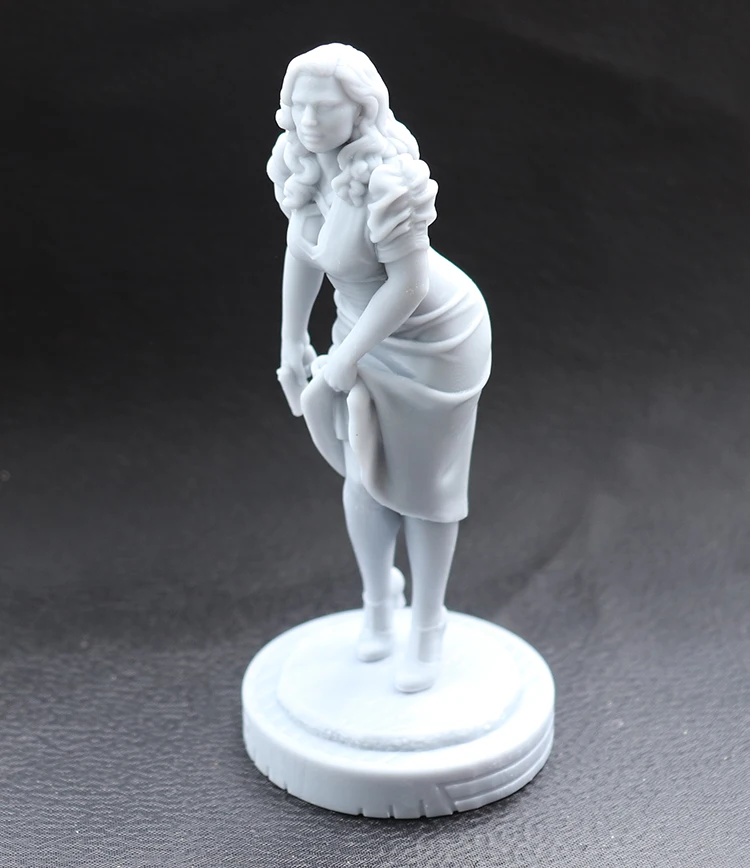 1/24 75mm 1/18 100mm Résine Modèle Femelle SecExamen Service Figure Unpaint Aucun document RW-501