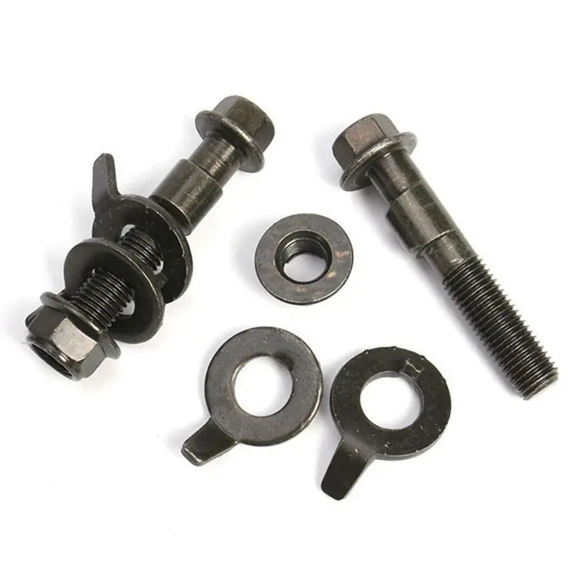 12Pcs 14Mm Steel Car Four Wheel Alignment Adjustable Camber Bolts 10.9 Intensity