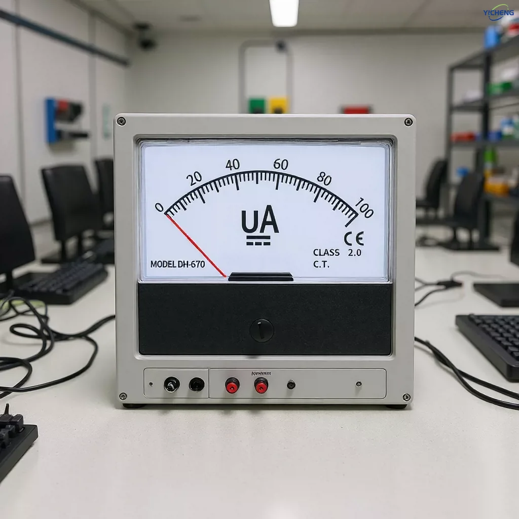 YICHENG DC Micro ampere mete  precise micro current test 30uA-1000uA