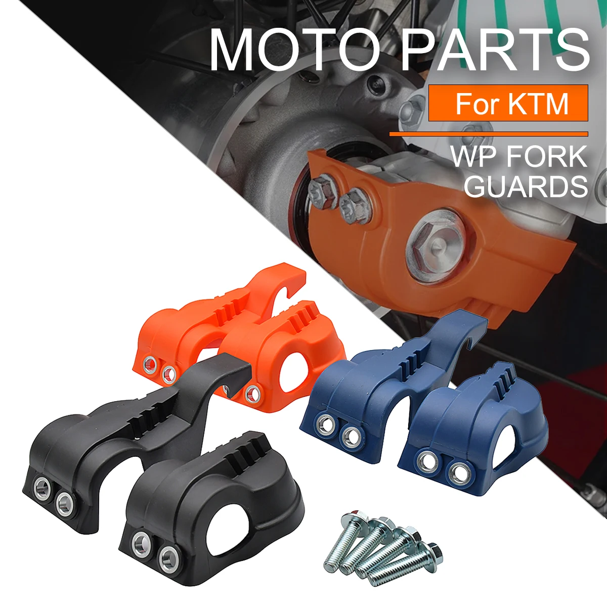 

Motorcycle Lower Fork Leg Shoe Guard Protector For KTM 125-500 XC XCF XCW SX SXF EXC EXCF TPi 6D 125-450 XC XCF SX SXF 2015-2024