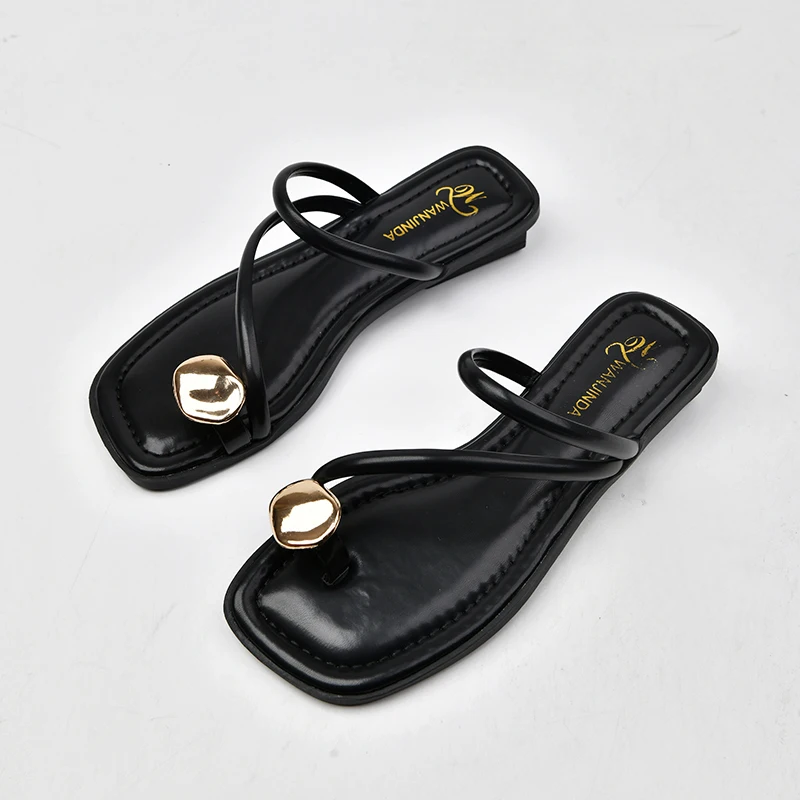 Women's Summer Beach Flip-Flop Toe Clip Slide Sandals