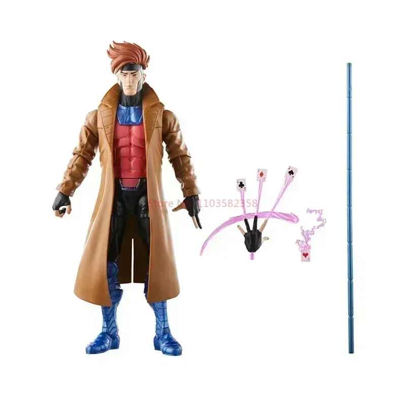 Marvel Legends Retro X-men 97 Bishop Magneto Rogue Gambit Wolverine Storm 6\