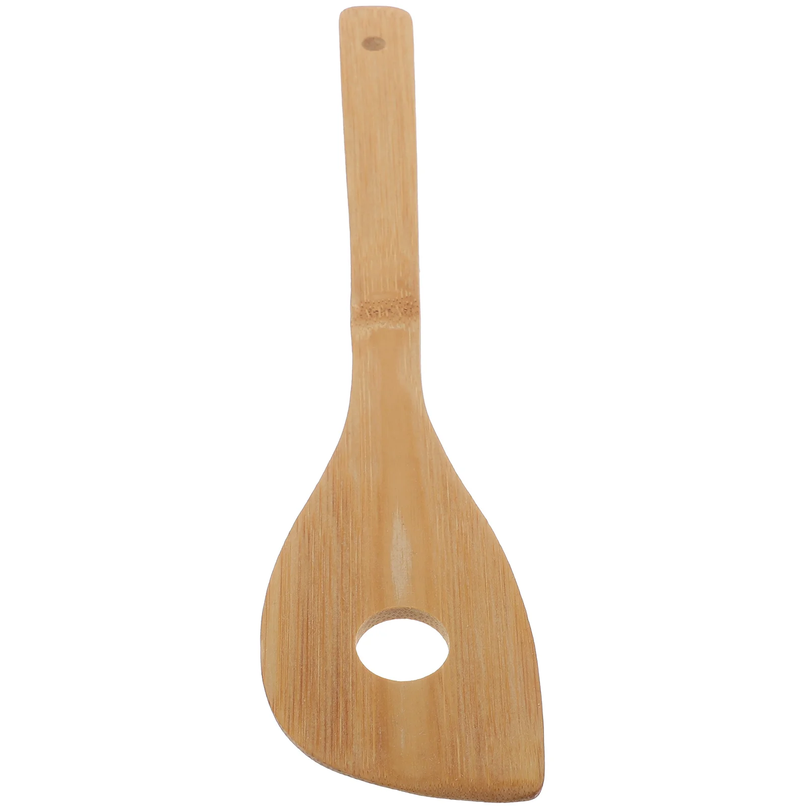 

1pc Stir-hole Bamboo Spoon Egg Beater Mixing Rod Portable Reusable Eco-friendly Wooden Spoons Unique Design Fashion