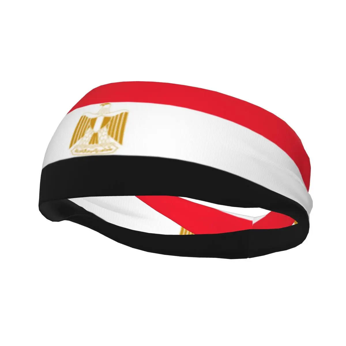 Headband Sports Yoga Fitness Stretch Sweatband Hair Band Elasticity Headband Egypt Flag