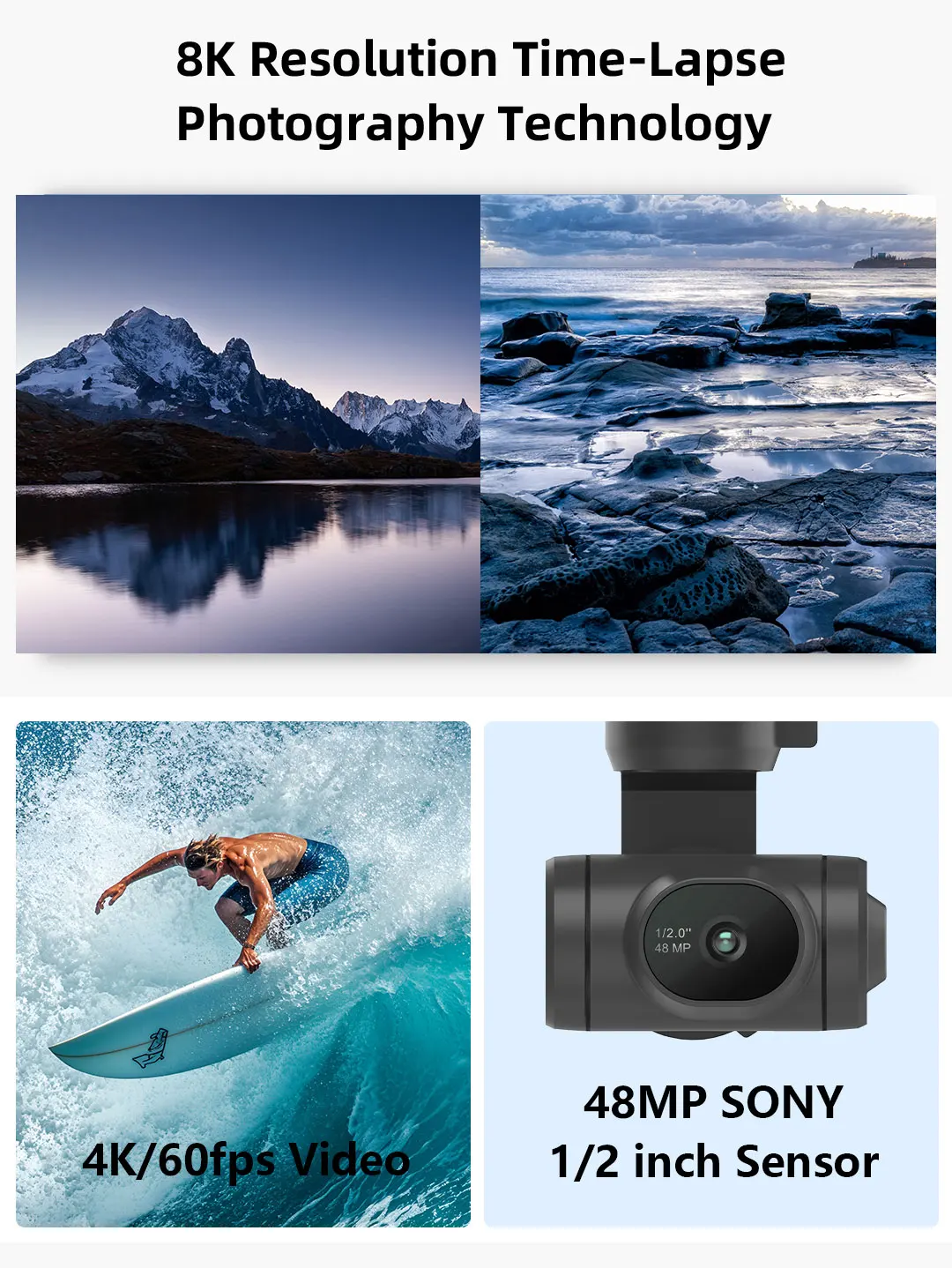 جديد في المخزون FIMI MINI 3 المهنية FPV كوادكوبتر 4K 60fps 48MP 1/2 بوصة الاستشعار كاميرا AI ليلة فيديو 9 كجم مسافة الطيران 3-محور Gimbal 249g C0 الطائرة بدون طيار السنة الجديدة ، مهرجان عيد الميلاد هدية #3