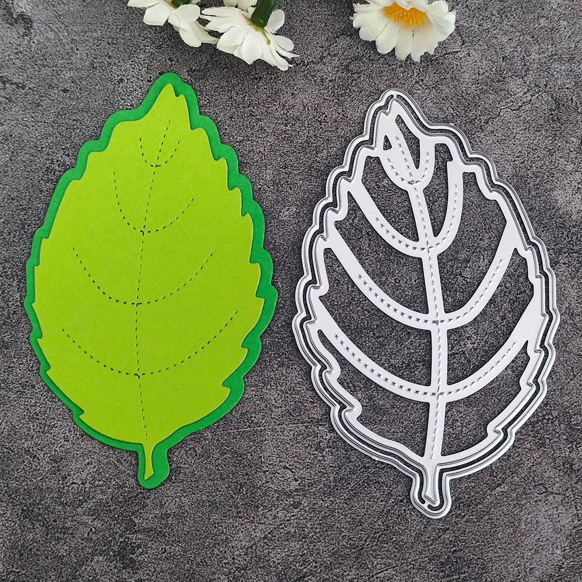 Hot Air Balloon Rainbow String Leaf Christmas Tree  DIY Scrapbooking Template Mold Embossing Cutting Dies