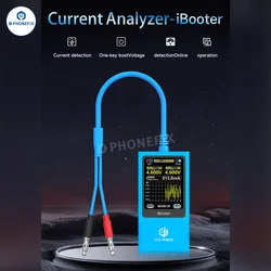 JCID iBooter Current Analyzer Precision Fault Date Diagnosis Boot Voltage Real-time Graph Display for iPhone 12-14PM Android