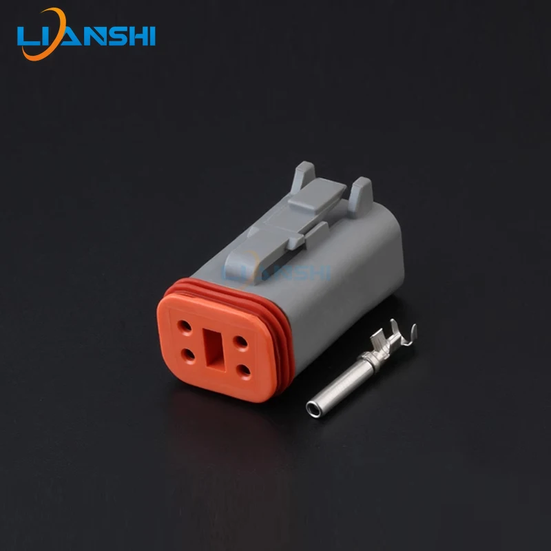 DT04-4P DT06-4S Deutsch Connector Automotive waterproof connector 4pin waterproof connector harness plug