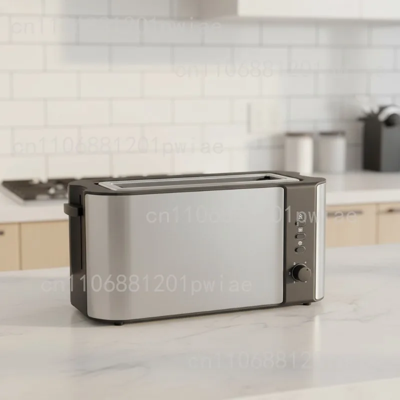 Automatic Toaster: Multifunctional Extra-Wide 2-Slice Toaster, Ideal for Use in Cars and Hotels