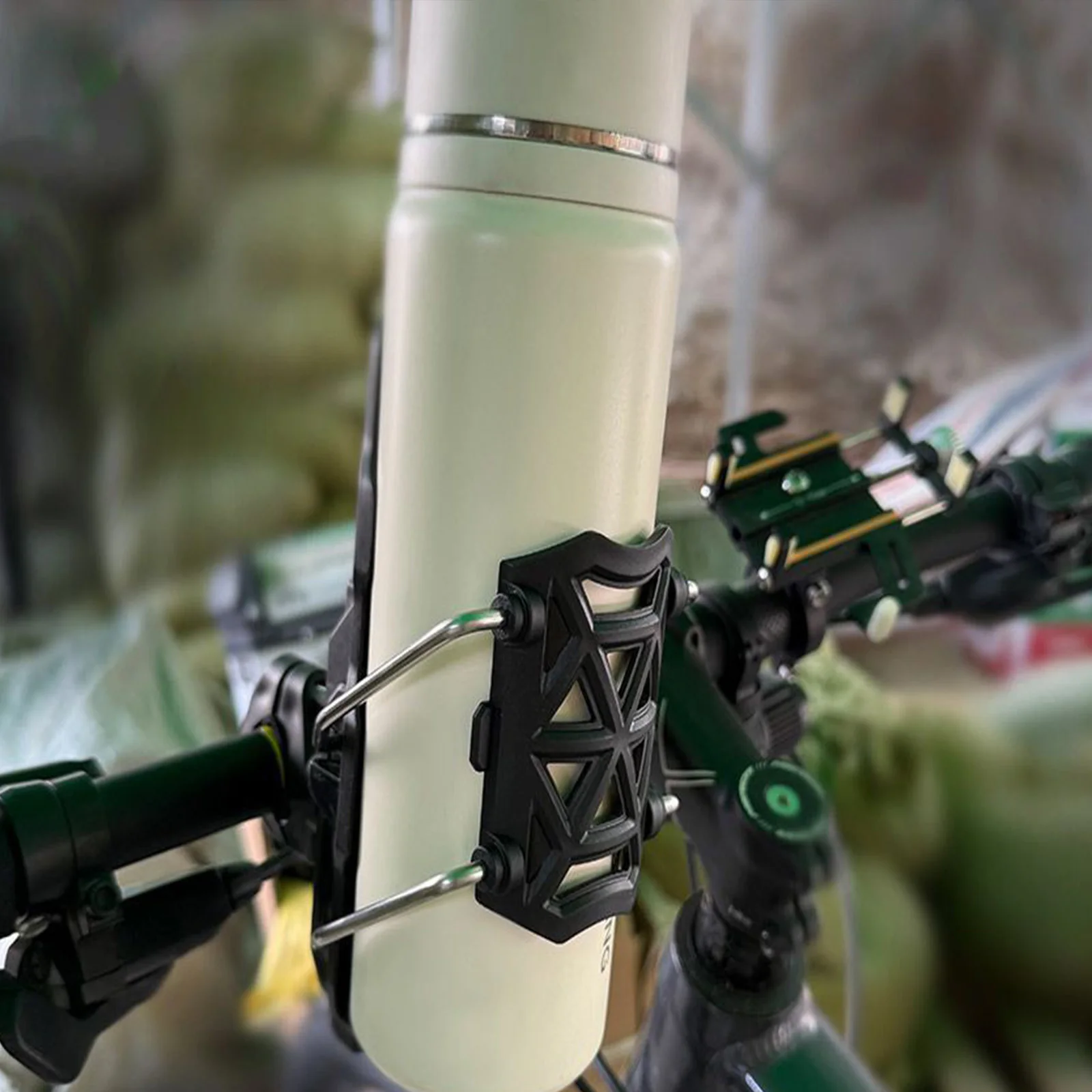 

360 ° Регулируемый руль, держатель для чашки мотоцикла, универсальная клетка для бутылки с водой для велосипеда, мотоцикла, для MTB, шоссейного велосипеда, мотоцикла ADV