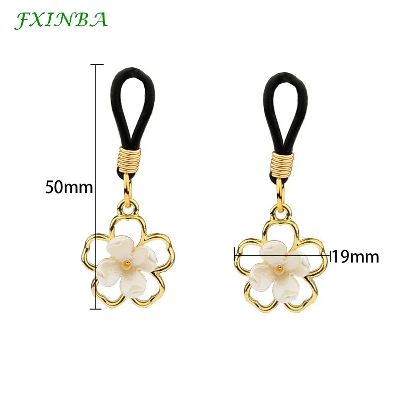 FXINBA New Hollow Bell Nipple Clamps Metal Bdsm Breast Clips Sex Toys For Couples Nipples Stimulator Fetish Flirting Adult Games