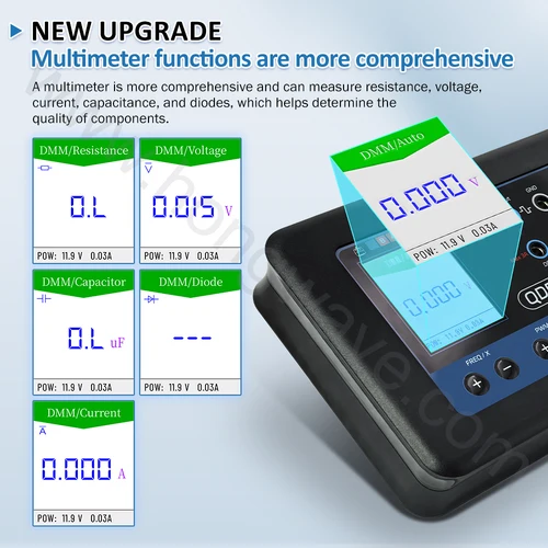 Imagen 2 del producto QDB-5A QDB3A 4A herramienta de diagnóstico automático osciloscopio generador PWM multímetro probador de Motor paso a paso para válvula solenoide de bobina de encendido