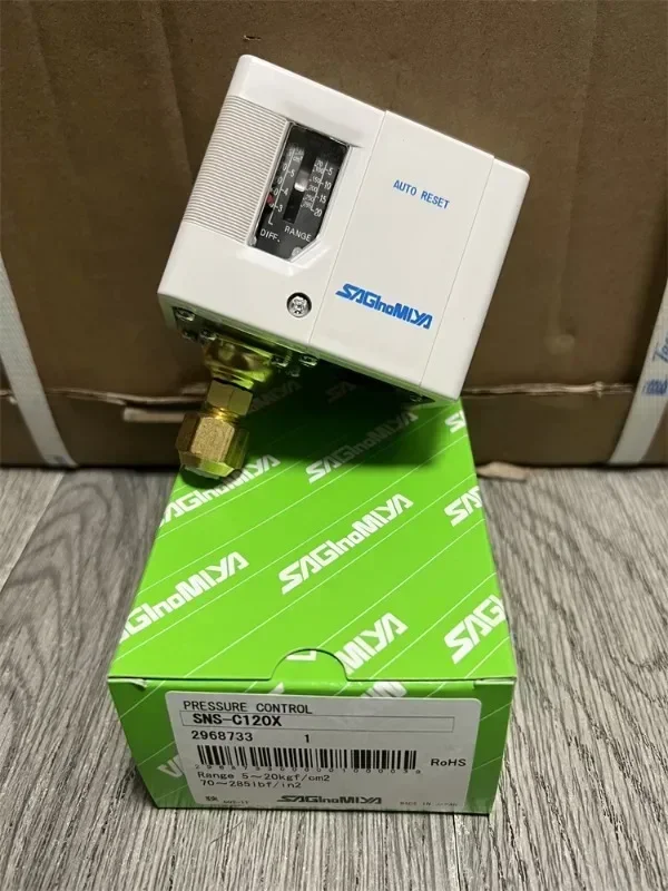 

Original Saglnomlya Lugong Pressure Controller SNS-C110X/SNS-C120X Refrigeration Pressure Control
