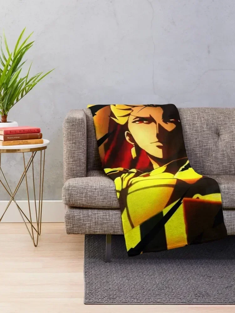 Gilgamesh Fate Throw Blanket Soft Big Large Blankets