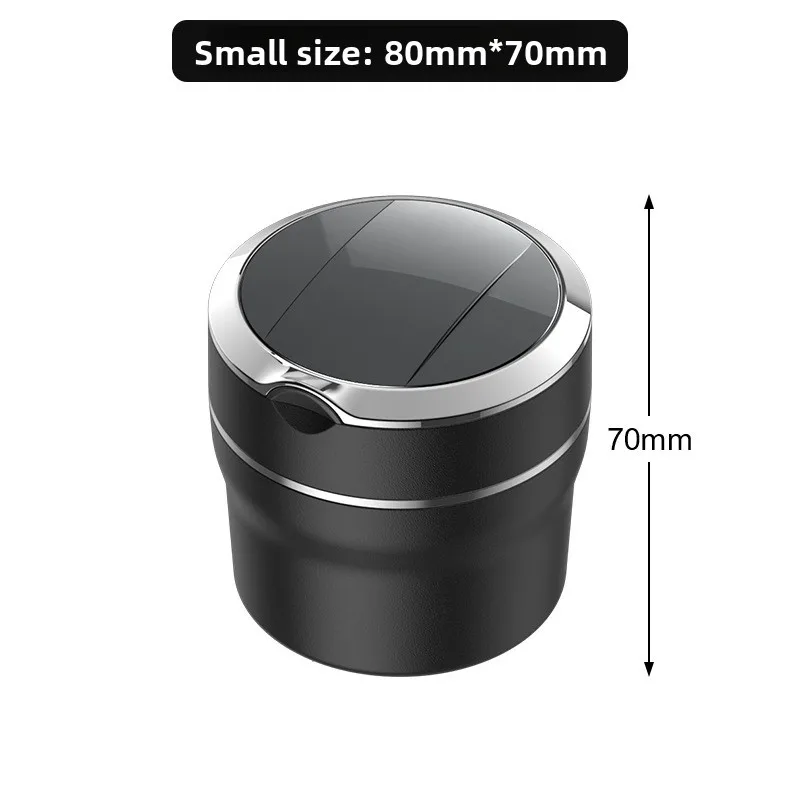 منفضة سجائر السيارة السيراميك بطانة داخلية الموضة الإبداعية منفضة سجائر السيارة عالية لهب منفضة سجائر السيارة مصباح ليد
