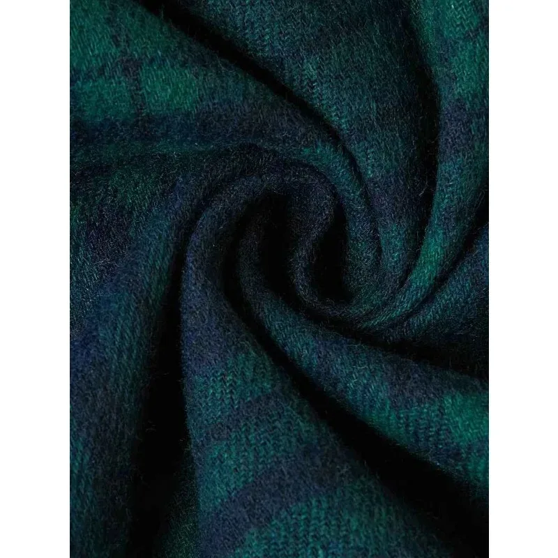 Vestido de talla grande 1XL-5XL nuevo a cuadros con cuello redondo para mujer falda larga elegante sin mangas a la moda para mujer