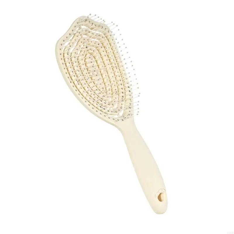 فرشاة U0DE المريحة للفرشاة مجوفة من مشط الشعر المنحني لنوع الشعر مختلف