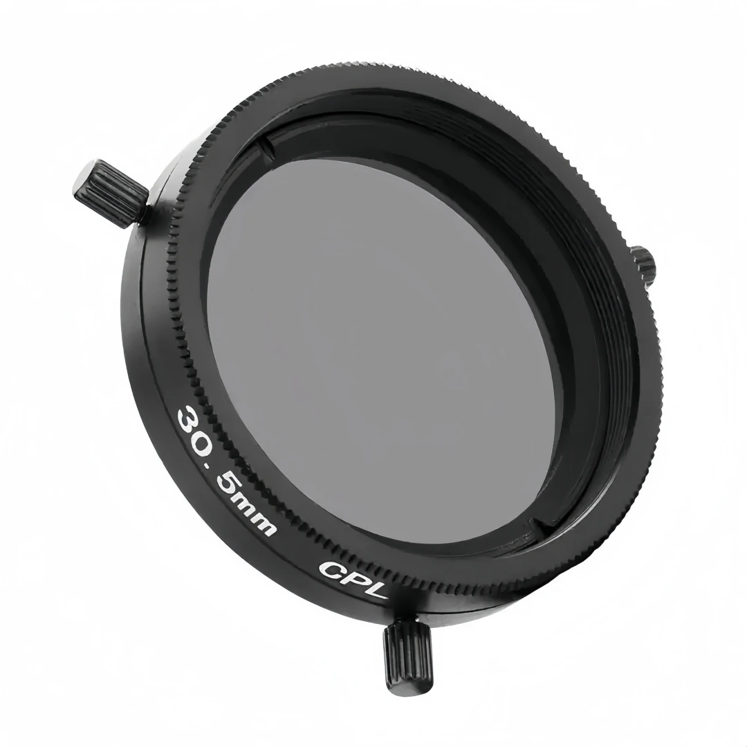 Industrial CPL Lens Polarize Filter M25.5 30.5 34 35.5 37 37.5 39mm P0.5mm Anti Glare Reflection Eliminate Polariser Glass