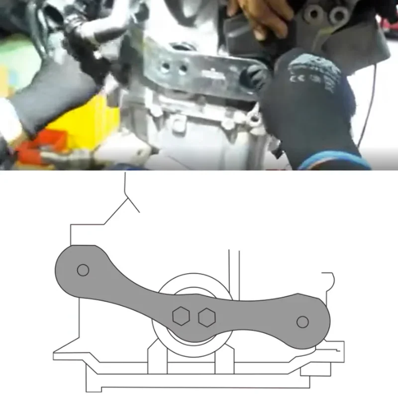 For BMW B48 Engine B47 N47 Balance Shaft Alignment Gear Disassembly Special Tool