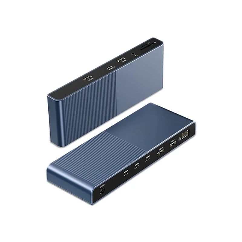Multifunctional docking station: USB4.0 desktop dock, 8K screen casting to laptops, 40Gbps