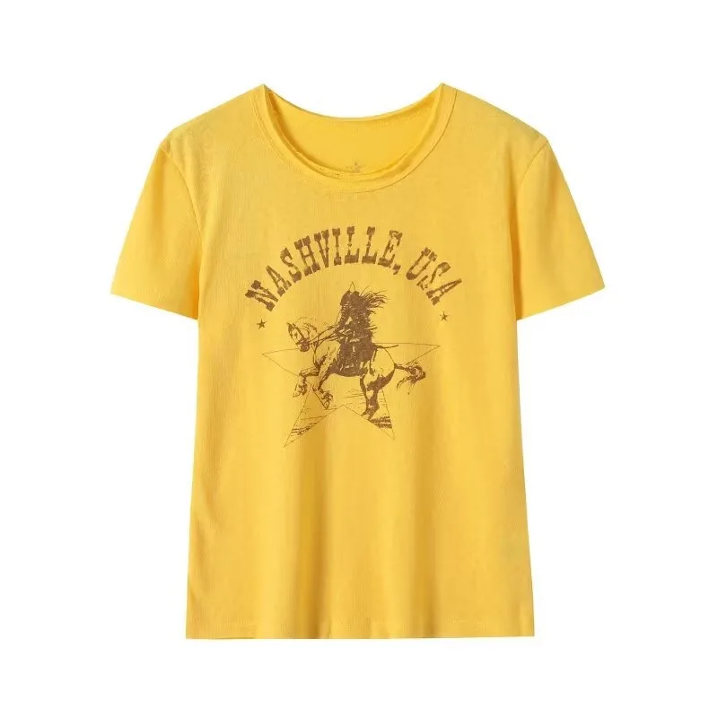 

Футболки Y2k, футболки с короткими рукавами, женская роскошная футболка, женские хлопковые женские топы, топ с вышивкой, футболка высокого качества, футболки