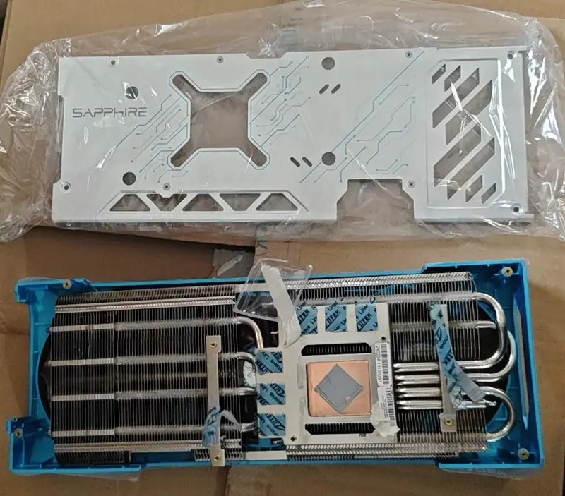 Original Cooler Radiator for Sapphire RX6700XT Graphics Video Card With BackPlate