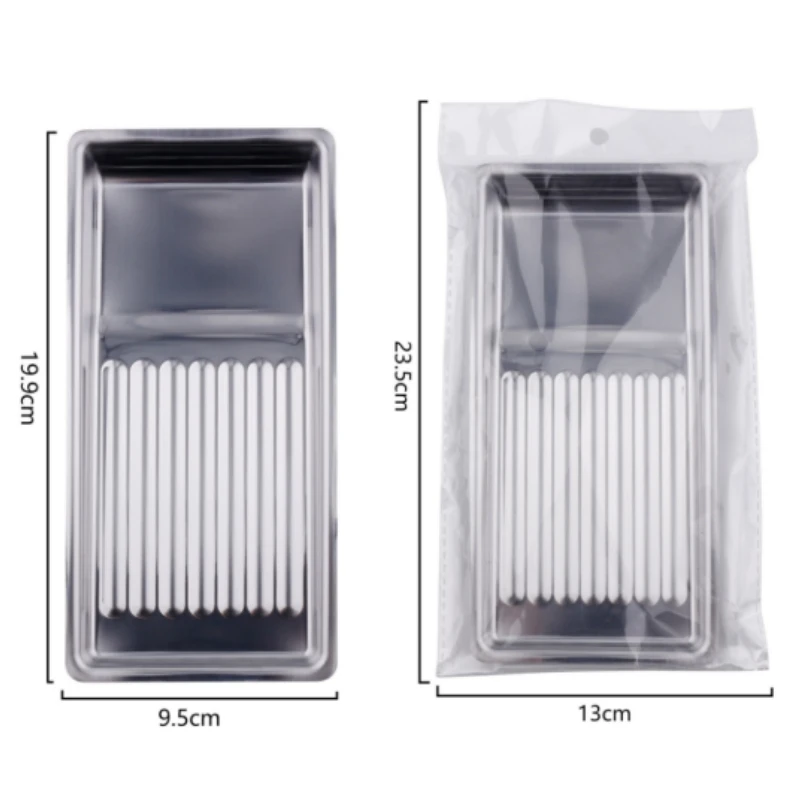 Dental Sterilization Tray Stainless Steel Surgical Instruments Disinfection Plate Autoclavable Dentist Storage Box