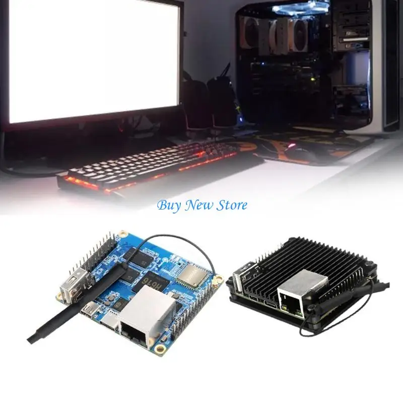 20ce Allwinner- H616 BT5.0 Wifi Board Board HEATSINK กรณี- สำหรับ Zero2
