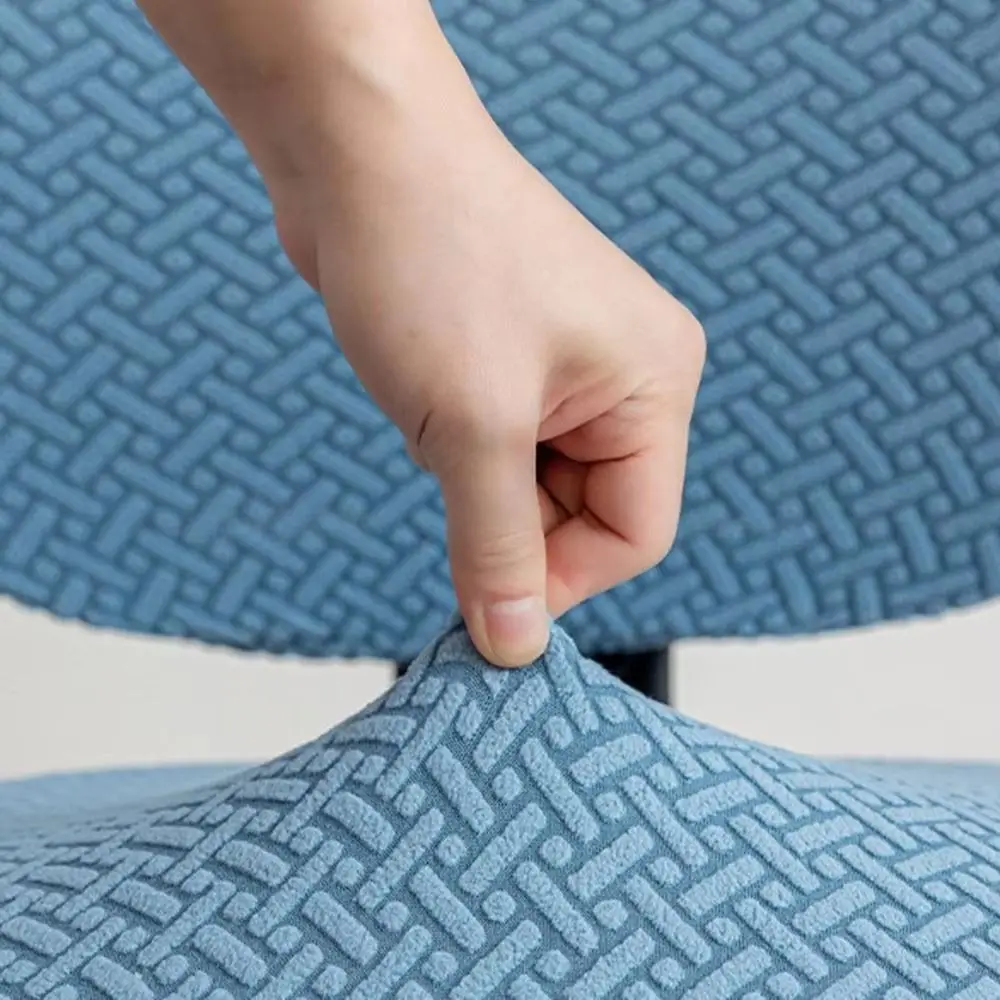 Breathable Office Chair Cover Removable Stretchable Chair Seat Slipcovers Thicken Backrest Cover Chair Protector Home Textile