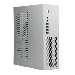 A10 7.3L M-ATX Chasis A4 HTPC Computadora portátil PC Soporte PCIe 2.5' SSD Drive Mini Flex PSU Case