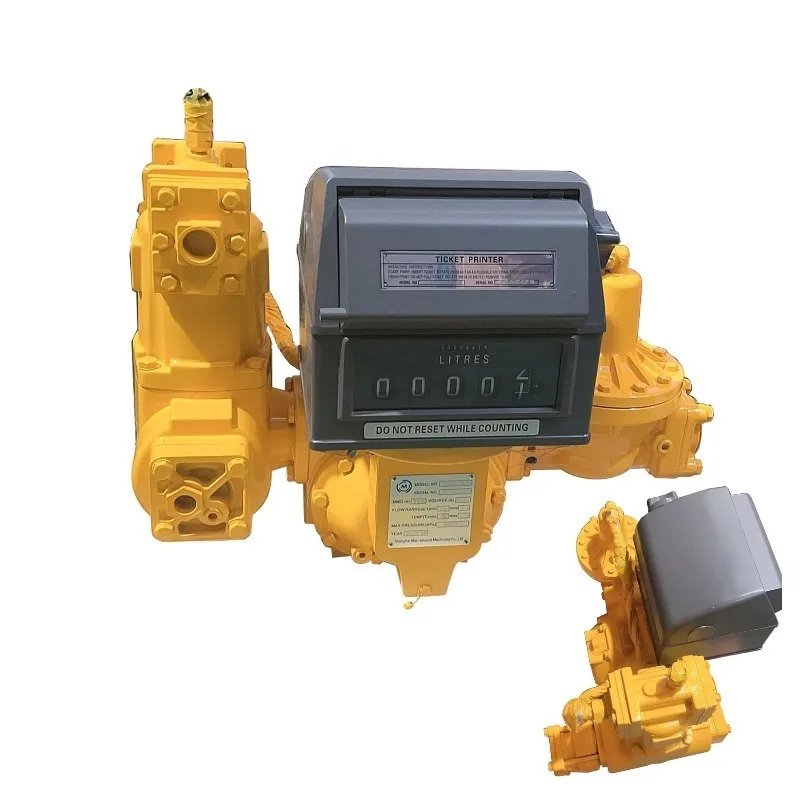 Lpg Gas Unloading Flow Meter Mechanical Lpg Flow Meter Gas Truck Flow Meter