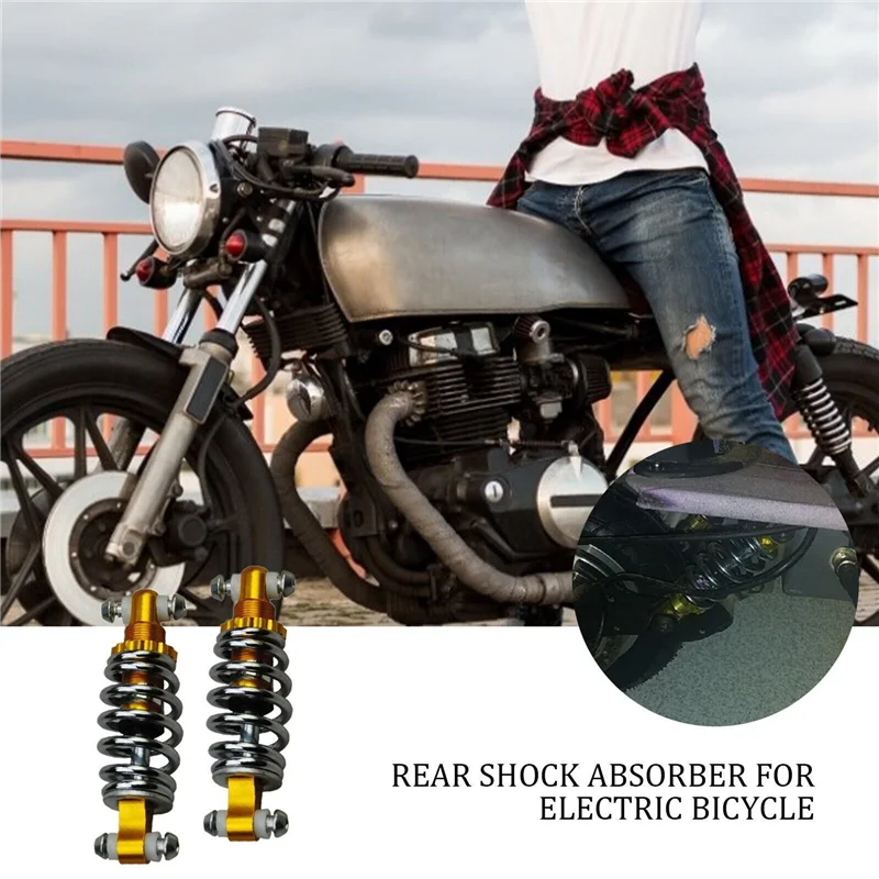 Motorcycle Rear Shock Absorber for Electric Bicycle Scooter E Bike Spring Rear