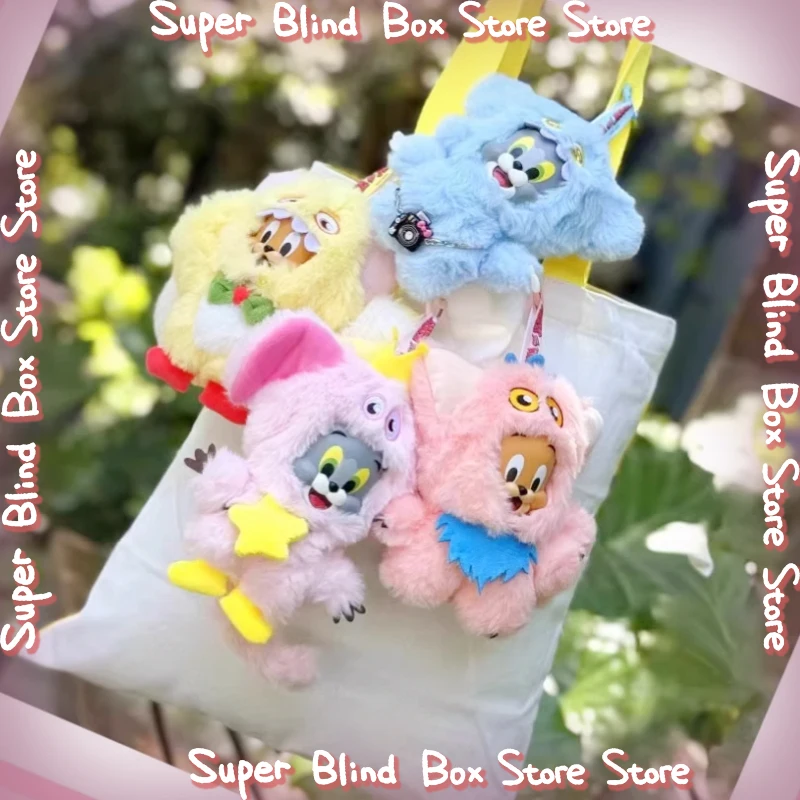 

Genuine New Tom And Jerry Monster Doll Series Vinyl Blind Box Peripheral Figurine Classic Character Figurine Decorative Gift