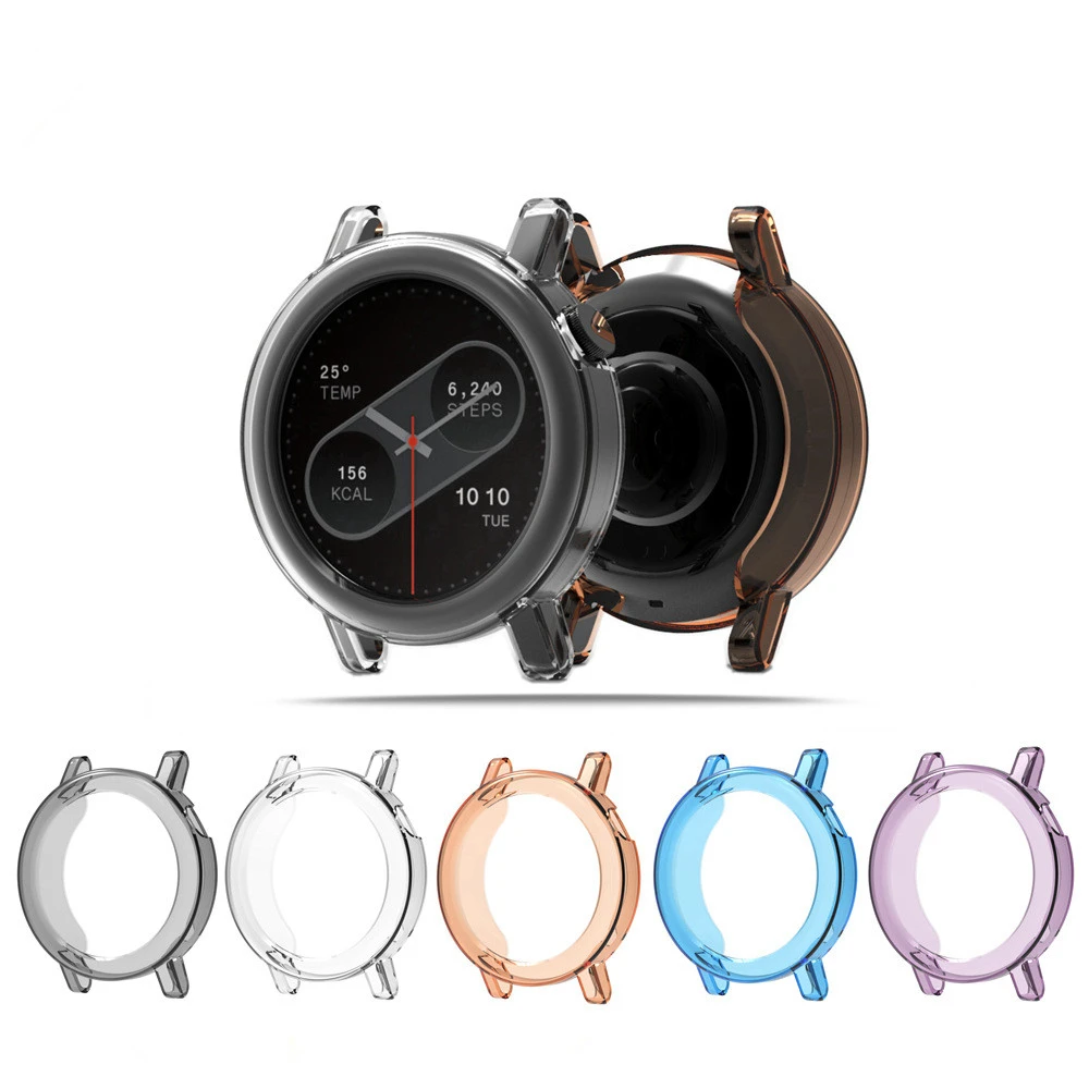 حافظة واقية لساعة CMF WATCH PRO 2 الذكية حافظات ناعمة من مادة TPU تغطي غطاء حماية ممتص للصدمات نصف حافظة ساعة