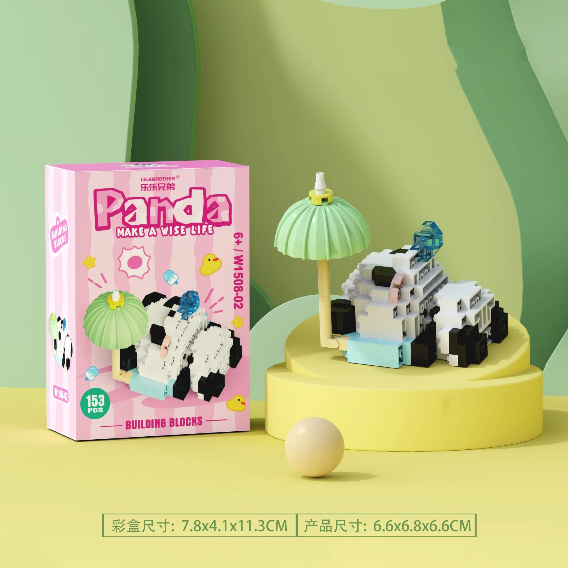 Panda micro bloco de construção conjunto construtor tijolos montagem chinesa brinquedo decoração para casa para crianças conjuntos presentes