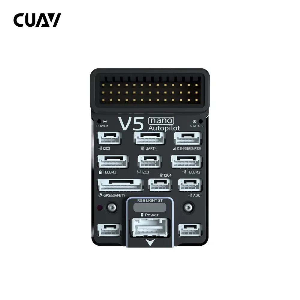 CUAV V5 Nano Small Size Autopilot Drone Parts Support Ardupilot PX4 Pixhawk Flight Controller