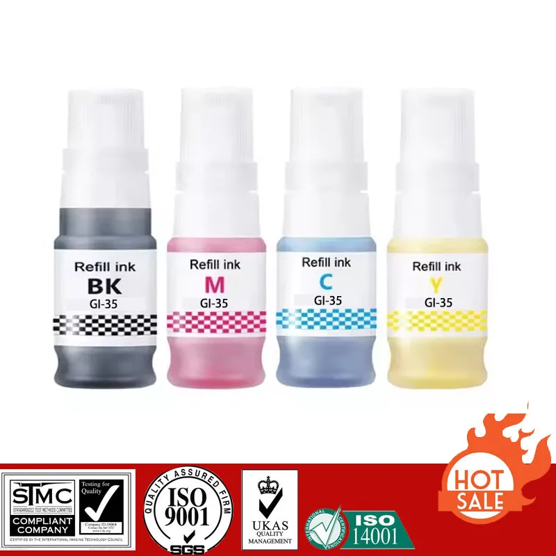 Compatible Refill Pigment Ink For GI-35 GI35, For CANON MAXIFY GX1030/GX2030 Printer