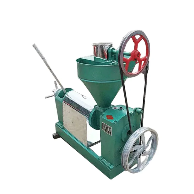 Model 100 Spiral Oil Press, Dual-Use Heating and Cold 95/120 Model Cottonseed, Peanut, and Sesame Oil Press