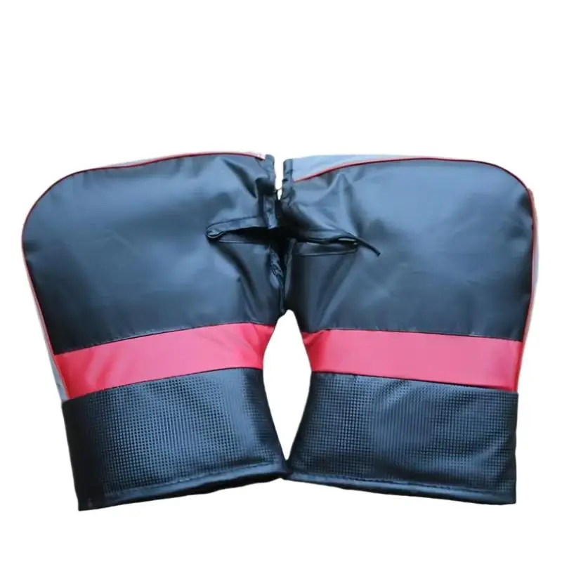 AliExpress NONE ♥Winter Electric Bike Handlebar Cover with Enhanced Reflective Strip|Windproof Thickened Warm Muffs for Cycling Commuting