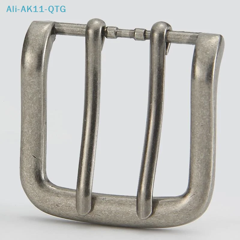

Hot！1piece 40mm Metal Belt Buckles Double Pin Buckle End Bar High Quality Fit For 37mm-39mm Leather Belt Craft Parts